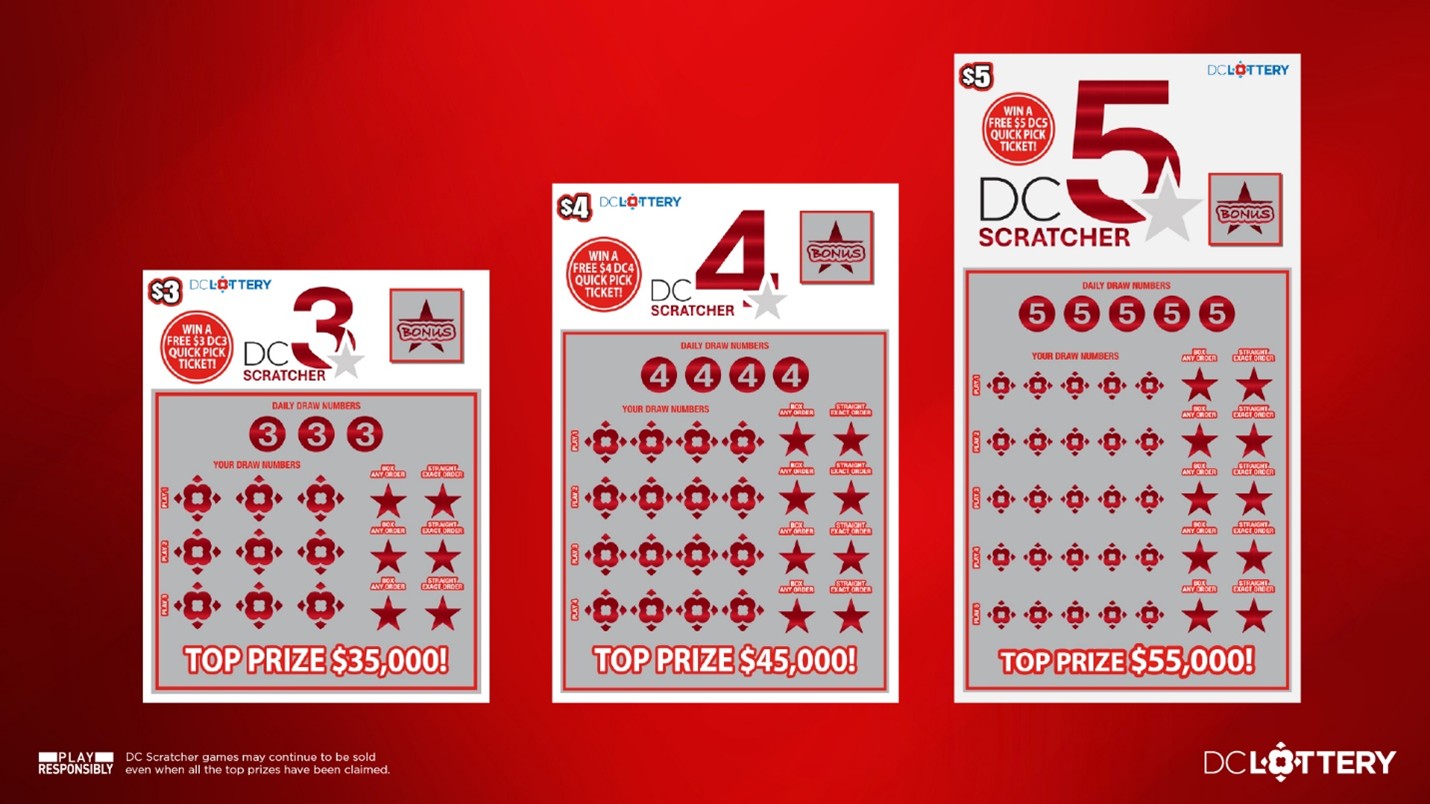 Numbers Scratchers Game Images